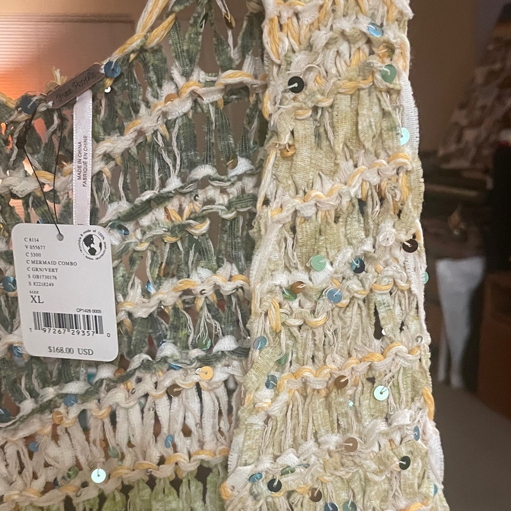 Free People  Knit Vest with Sequins - Picture 7 of 7